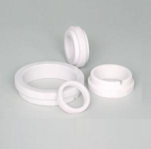 Quality Thermal Casting 99% Al2O3 Alumina Ceramic Ring Resistant Wearing wholesale