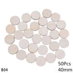 Blank Painting 10cm Unfinished Wood Crafts Pine Wood Discs