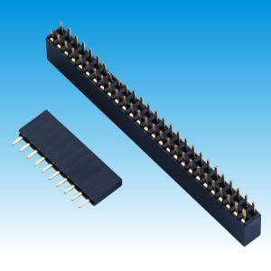 Quality 2.54 mm H 8.5 Dual Row Female Header Connector Straight Y Type Contact wholesale