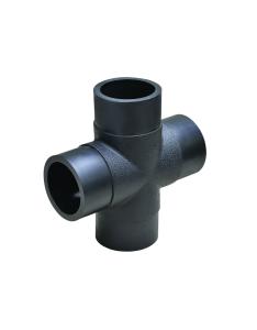 Quality SDR11 SDR17 SDR17.6 DN110-DN250 Butt Cross PE Fusion Fittings wholesale