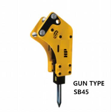 APPLICABLE GUN TYPE ROCK EXCAVATOR HYDRAULIC BREAKER ALLOY STEEL SB 45 1.2-3 TON