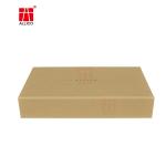1-4C Kraft Paper Foldable Packaging Box Spot UV With Ribbon