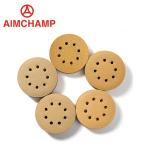 Golden Aluminum Oxide Discs Round Sandpaper Discs Abrasive Sanding Disc