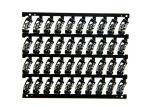 FR4 High Tg Black Solder Mask Single Sided PCB