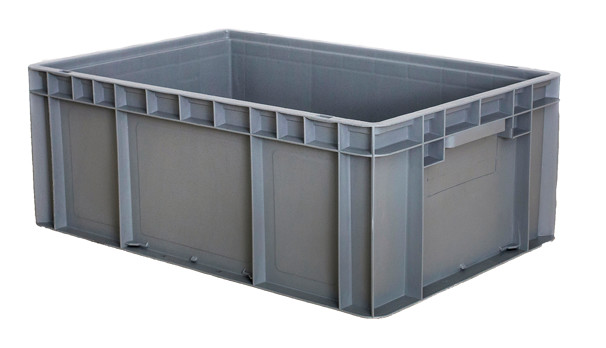 Big Volume Stackable Virgin Plastic Containers 800*600*340 mm Loading Capacity 45kg
