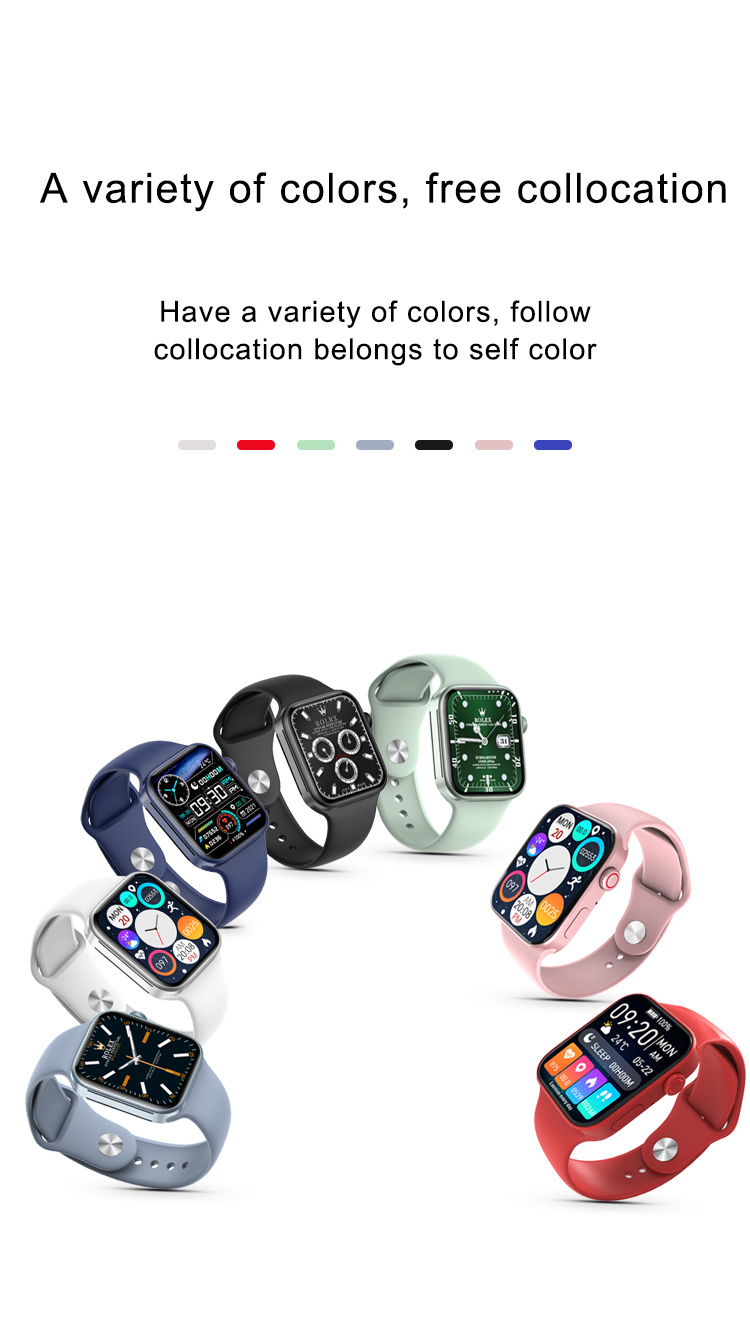 New Full Screen Touch + Dual Buttons + Knob IP68 Waterproof Rating N76 Smart Watch