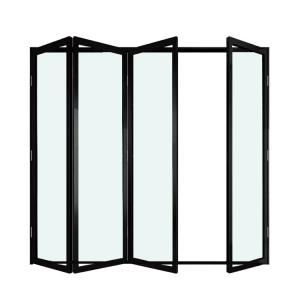 Quality Anodizing alu 1.4mm 9A Folding Glass Patio Doors wholesale