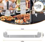High Carbon Steel Griddle Spatula Holder Perfect for Blackstone Griddle Outdoor