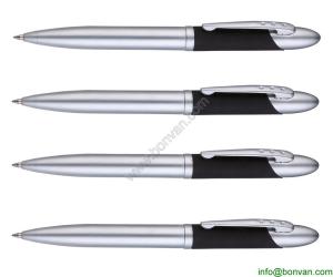Quality rubber painted metal pen,rubber sprayed aluminum ball pen wholesale