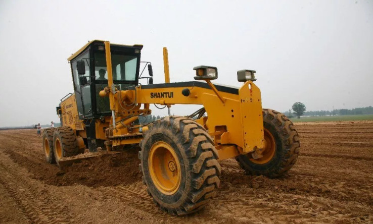Shantui Official Mini Tractor Road Grader 12 Ton 140HP Hydraulic Gear Pump 140HP SG14 Motor Grader