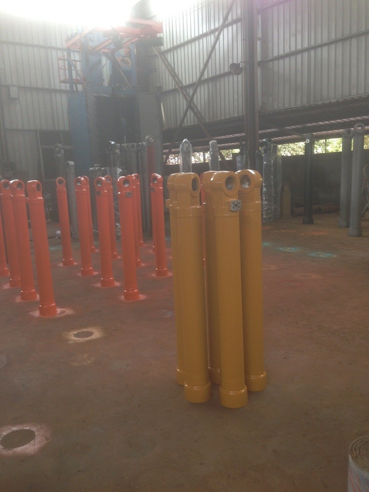 Construction equipment parts, Hyundai R225-7 bucket hydraulic cylinder tube, Hyundai excavator parts