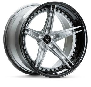 Quality 19x8.5 And 19x9.5 Custom Forged 3PC Rim For Mercedes-Benz C-Class AMG C 63 S Br205 wholesale