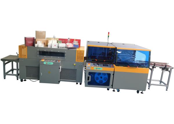 Cheap 20m/Min 220V Automatic Box Shrink Wrap Machine , Heat Shrink Tunnel Machine for sale
