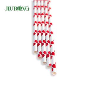 Quality Restaurant Kraft Eco Friendly Paper Straws Biodegradable 12*230mm wholesale