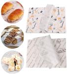 Wax Paper Food Basket Liners BBQ Picnic Greaseproof Baking Paper