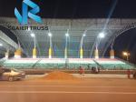 Stadium Roof Light Steel Structure , Customized Prefabricated Steel Buildings