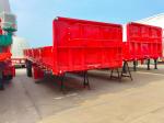 Leaf Spring Suspension 3 Axle Van Box Semi Trailer For Salt Transportation In