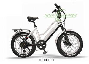 Quality Aluminum Alloy Fat Tire Electric Bike With 7 Speed 48V 500W Kenda 20 Tires wholesale