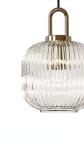 Mid century pendant light retro design glass lampRestaurant Hotel Simple