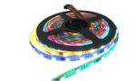 5V / 12V Dimmable RGB LED Strip Lights , WS2818 IC Commercial Outdoor LED Rope