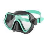 Tempered Glass Silicone Snorkeling Goggles Diving Mask Wide View For Underwater