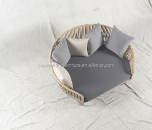 Quality PE Rattan and Aluminum Modern Design Garden Sofa Set for Outdoor Relaxation wholesale