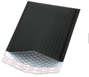 Quality Waterproof Black Bubble Wrap Envelopes , Polythene Bubble Mail Bags wholesale