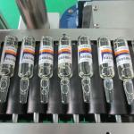 High Accuracy PLC Controlled Ampoule Vial Labeling Machine For Tubes CGMP