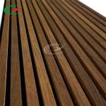Residential Flavorless Acoustic Wall Panels Natural Walnut Durable