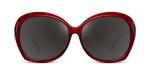 Durable Plastic Polarized Sunglasses Light Weight omen Black Red Frames