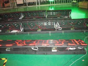 Quality Moving Electronic Led Scrolling Message Sign Advertising 220V / 110V wholesale