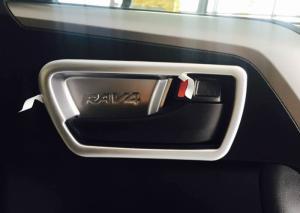 Quality Chromed New Auto Accessories TOYOTA RAV4 2016 Interior Handle Inserts And Covers wholesale