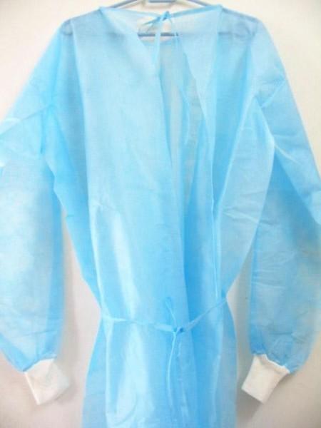 Thickness 0.02mm Disposable Hospital Gowns , Disposable Medical Gowns Multi