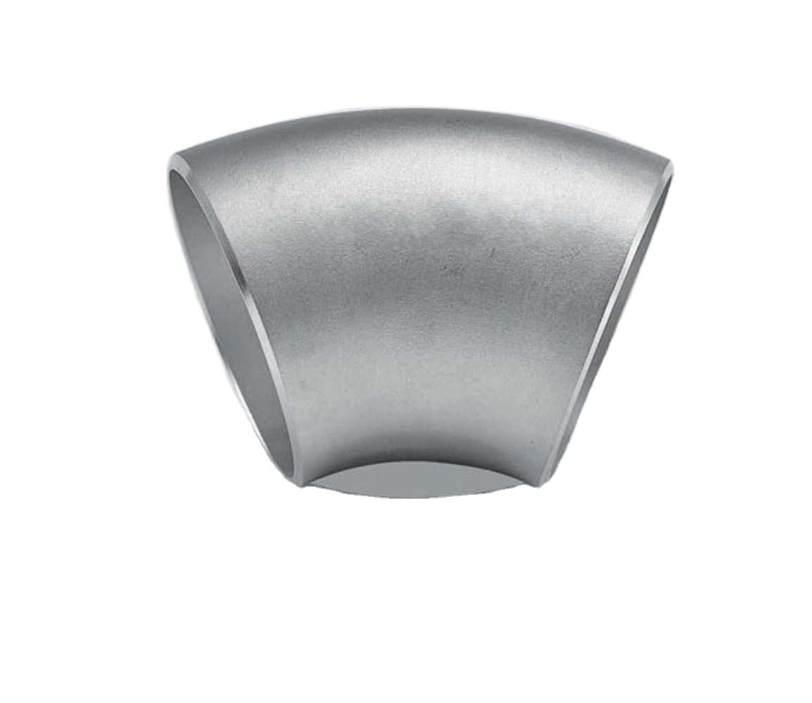 Dn15 BW45 45 Degree Gr9 Titanium Elbow Fittings factory for oil pipe