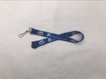High School Blue Color Breakaway Id Dye Sublimation Lanyards Custom Logo