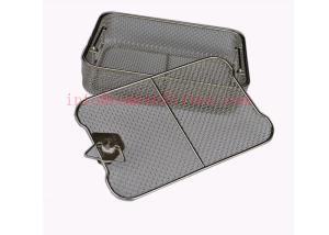Quality Medical Wire Mesh Sterilization Stainless Steel Basket 304 Grade Fda Passed wholesale
