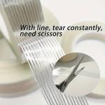 Cross Fiberglass Reinforced Strapping Tape For Cricket Bat Strapping Tape 0.15mm