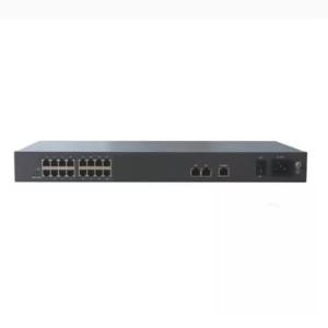 Quality Steel Shell FXS 16 Port VoIP Gateway 2 LAN 10 / 100Mbps Support SIP IMS wholesale