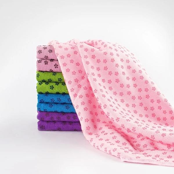 Eco Friendly 183x6cm Fitness TPE PVC Yoga Mat With Cover Towel For Home Pilates