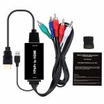 1080P 60Hz Audio Video Converter Component RCA RGB YPbPr To HDMI