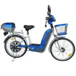Single Speed 12AH 48V Battery Electric Bike With Steel Suspension Front Fork