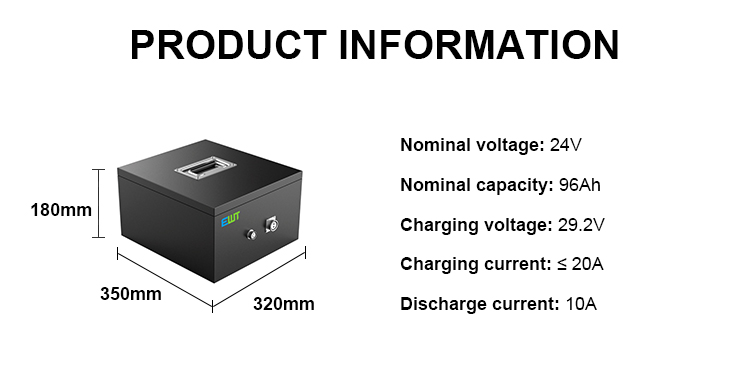 100Ah 200Ah Lithium Iron Phosphate Battery Pack for Equipment Transmitter