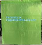 Drawstring medical biohazard waste disposal supplies LDPE plastic autoclave bags