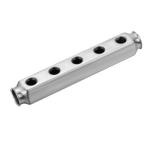 Stainless Steel Bar Manifold for Floor Heating , stainless steel 304 manifold