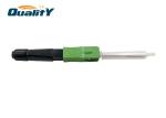 Quick Assembly SC / APC Optic Fiber Fast Connector Hot Melt Type / Fast