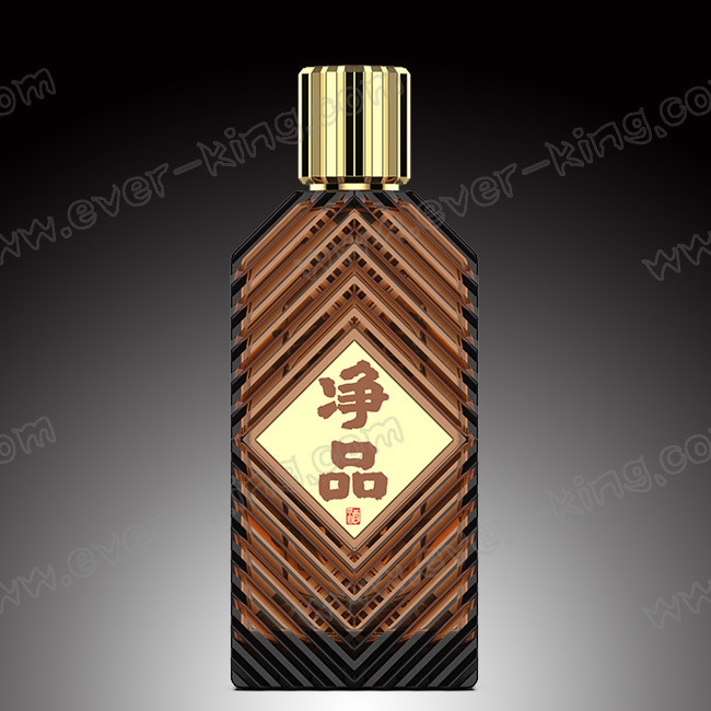 Customized New Style Liquor Drink Glass Bottle Empty 700ml