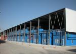 1000Lux Bus Spray Booth With Side Light Fan On Top Truck Paint Booth