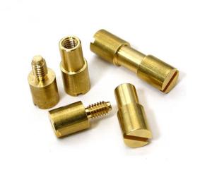 Quality Diameter 3-300mm Brass Machining Parts OEM Ra0.2-Ra3.2 Roughness wholesale