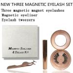 0.2mm Thick 10 Pairs Faux Mink Magnetic Lashes With Eyeliner