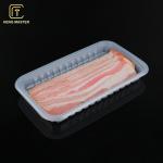 White Transparent Supermarket Disposable Fruit Tray PP Plastic